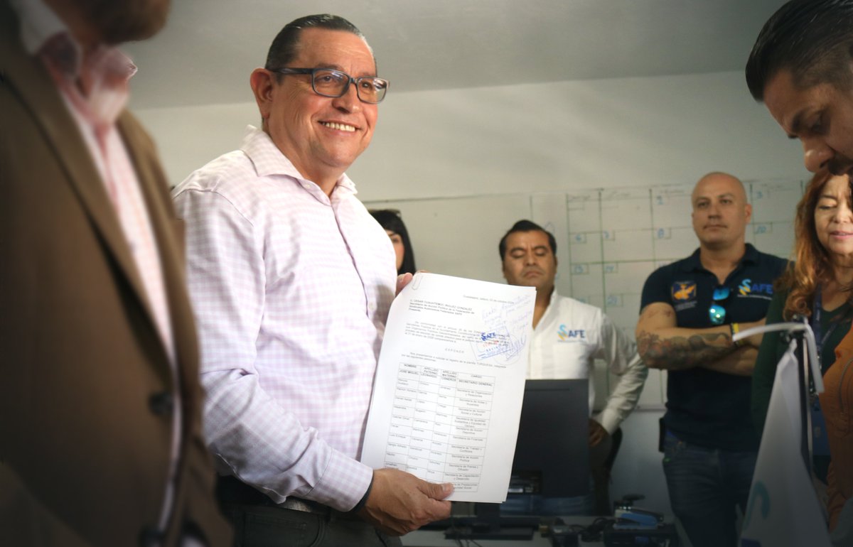 Iniciamos con los registros de planillas para la elección del Comité del Sindicato de Servidores Públicos del Ayuntamiento Constitucional de Guadalajara, Jalisco y sus Organismos Públicos Descentralizados. Recibimos la primera solicitud por parte de la Planilla Turquesa.
