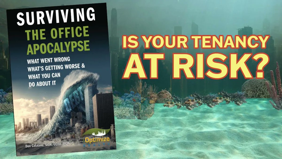 reoptimizer's tweet photo. With 1 in 3 landlords on the brink of default, itโs crucial to safeguard your office leases. But do you know how prepared your CRE portfolio is?
๐๐๐ค๐ ๐ญ๐ก๐ ๐ช๐ฎ๐ข๐ณ ๐ง๐จ๐ฐ ๐๐ผ๐๐ผ
https://t.co/RMyC27U10V
#OfficeApocalypse #CRE #OfficeMarket #SurviveTheOfficeApocalypse https://t.co/P0CmFNANNi