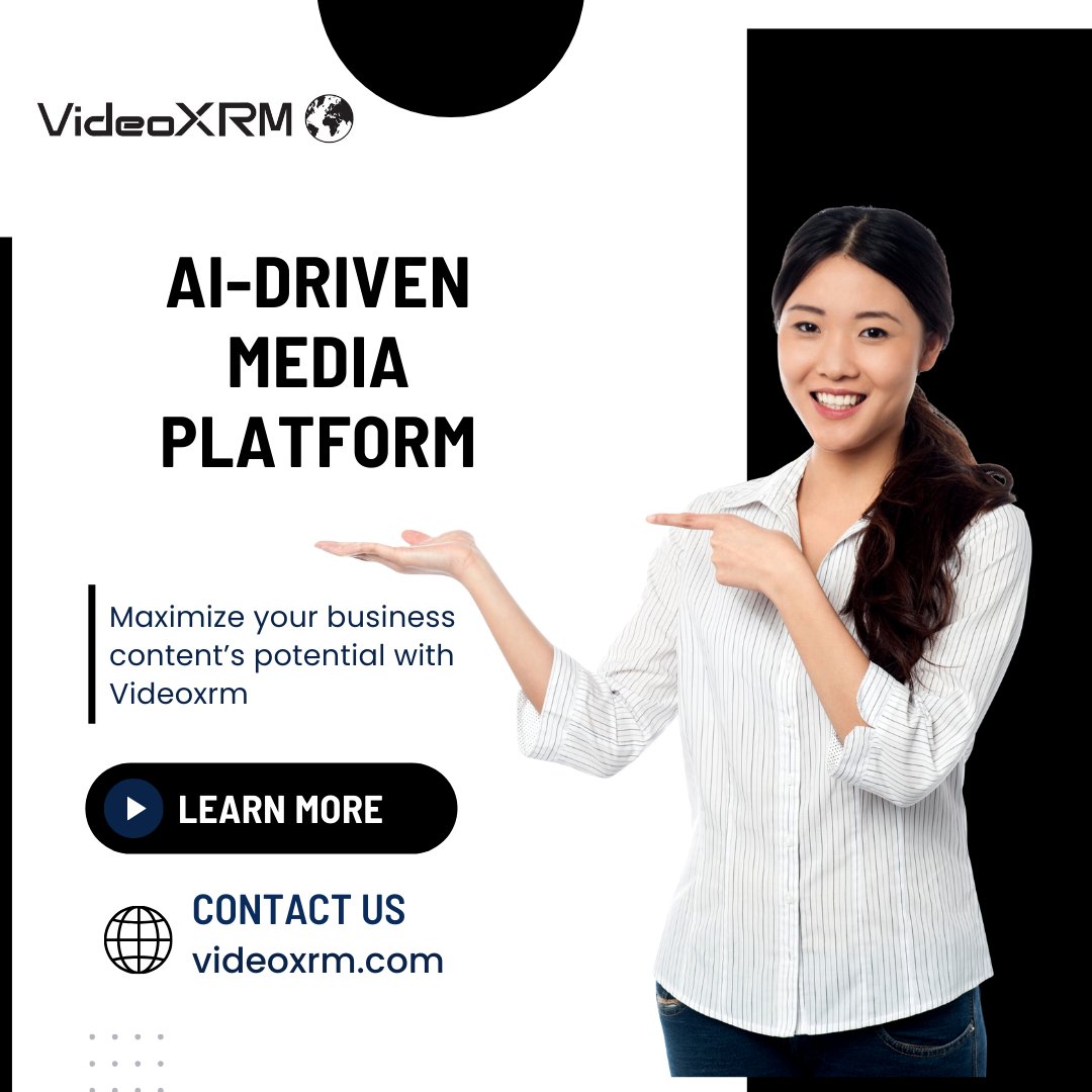 AI-Driven Media Platform: Maximize your business content’s potential with <a href="/VideoXRM/">VideoXRM</a>. Explore our innovative solution now. cutt.ly/EeRUGTxS #ContentTech #AI