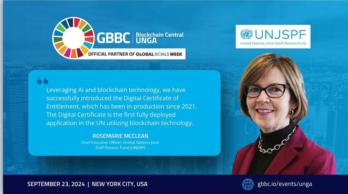 SYCR6h8A4qUyAHf's tweet image. linkedin.com/posts/global-b…

#Hedera #UNJSPF #CFTC

Last but not least, a huge thank you to all of the thought leaders and changemakers who took the time to join us in New York City (tagged in comments) for these critical conversations as we approach the 2030 goal post for the SDGs.