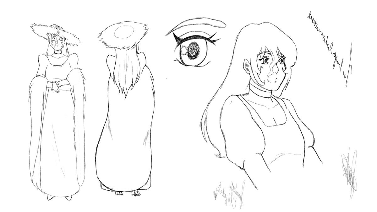 Soldesireuwu's tweet photo. dibujo de la bruja calamidad hecho con @Apolmouse <3, en pleno stream <3
#HowlsMovingCastle #themovingcastle #brujacalamidad https://t.co/n5F2axHgM4