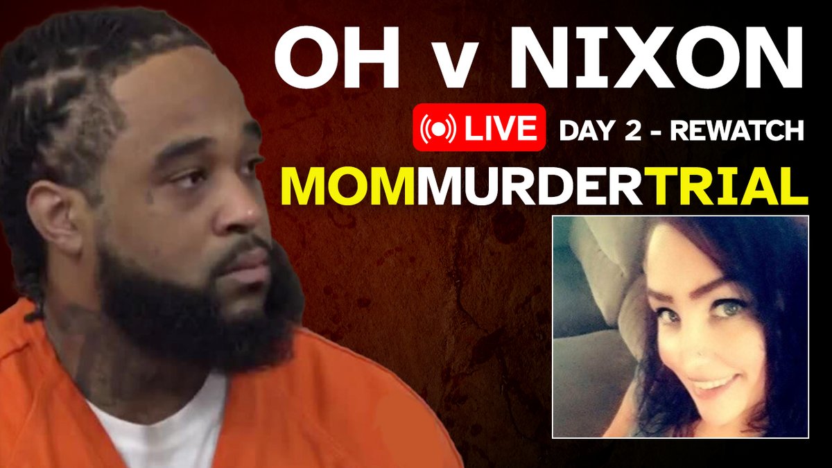 trialTVLive's tweet photo. Join us Friday at 9:30ET as we rewatch Day 2 of OH v Quinton Nixon (Pro Se) - Mom Murder Trail
#QuintonNixon #ToniWestover #OhioTrials #MomMurderTrial #trialtvlive #truecrime
Watch with us π
https://t.co/hsaJMJFdo4 https://t.co/ABtEZlK10B