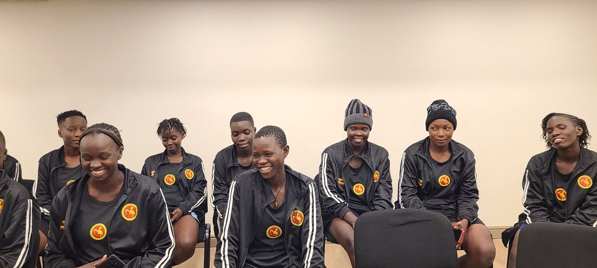 AQRugbyAcademy's tweet photo. Soaking up the pre-match atmosphere.
#SupportU20Girls
#AcholiQuartersRubyAcademy https://t.co/bF6Z9XLhZT