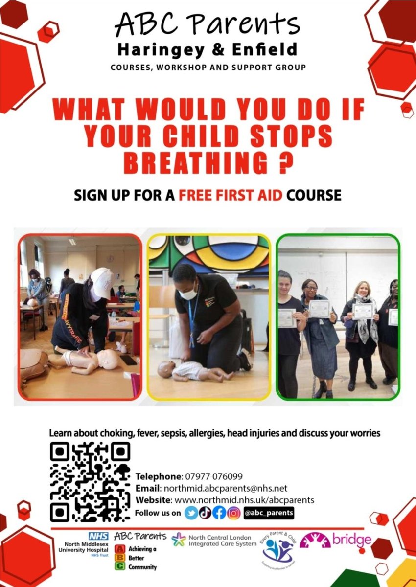 FREE First Aid Course for Parents