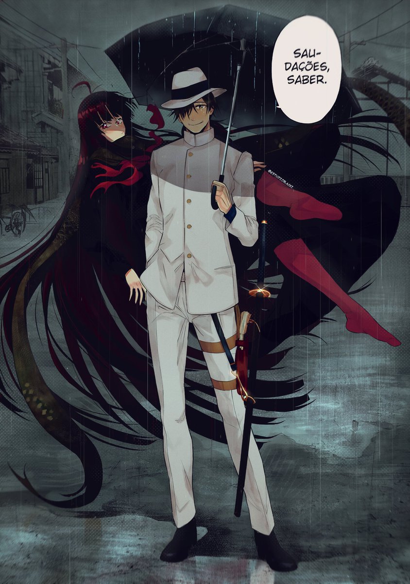 ESTUDIOBLACK2's tweet photo. Sakamoto Ryouma & Oryou
#SakamotoRyouma #Oryou #fgo #fate https://t.co/dgLTtRoVRn