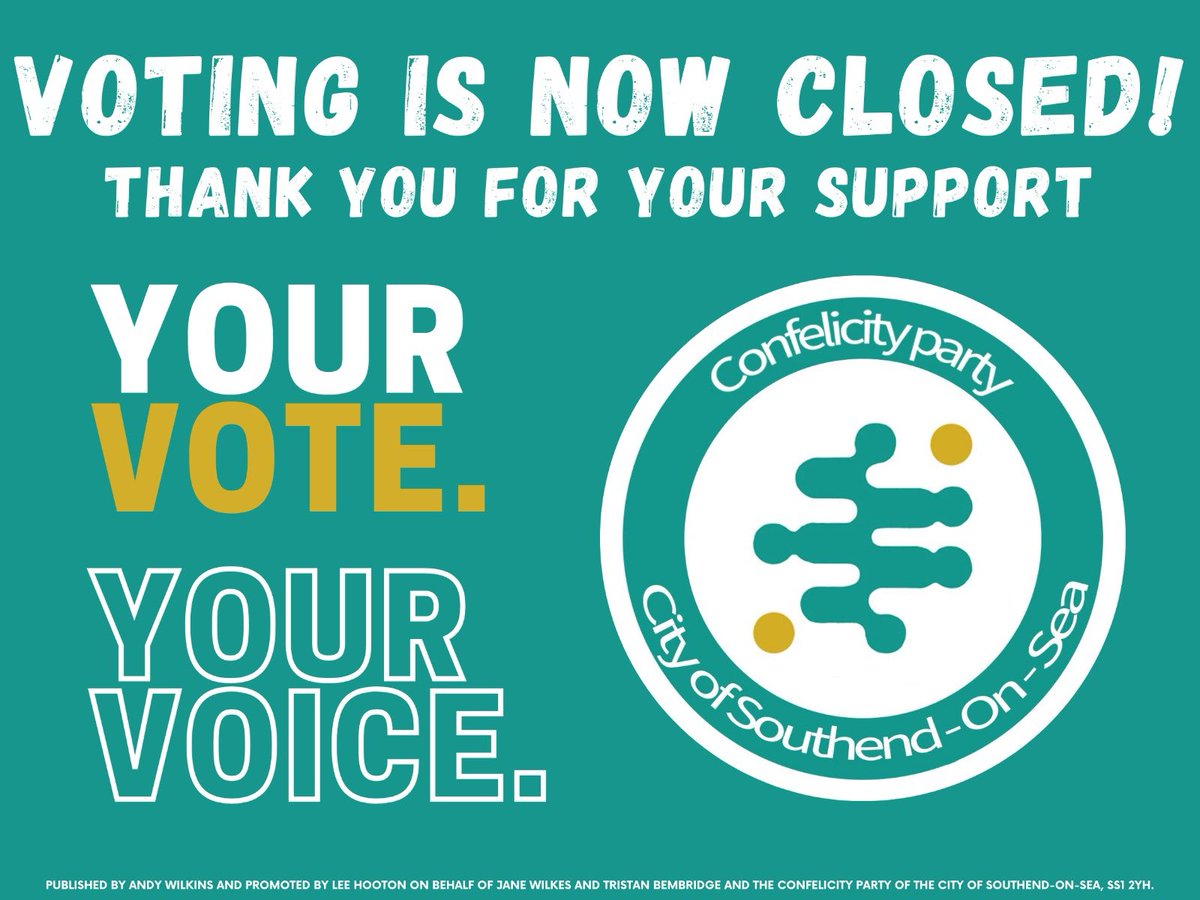 Voting has now closed in #HighlandsWard and #ThamesWard. Thank you for your continued support throughout this election.