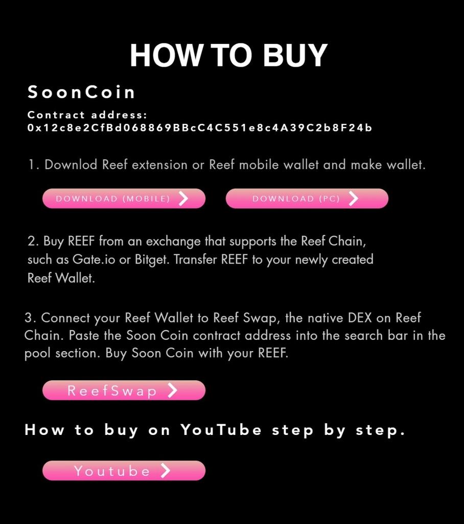 <a href="/SoonReef/">SoonCoin</a> to the moon 🚀 🚀🚀 start your engines