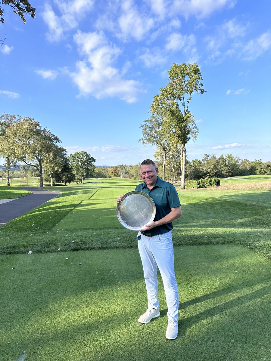 In <a href="/BBC_PGA_PRO/">Paul Poandl, PGA</a> opinion the hardest tournament to win is our season long net match play championship, our 2024 Chairman’s Trophy winner is Bill Woodley winning in 19 holes over Tom Ix… great match!
