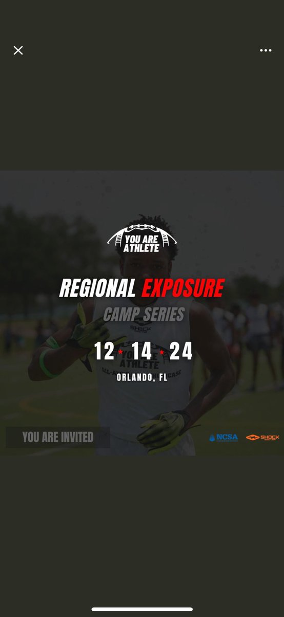 Blessed to be invited to <a href="/youareathlete/">You Are Athlete</a> regional camp series
<a href="/OCKose_RIIO/">Tombe Juma-Kose Thomas</a>