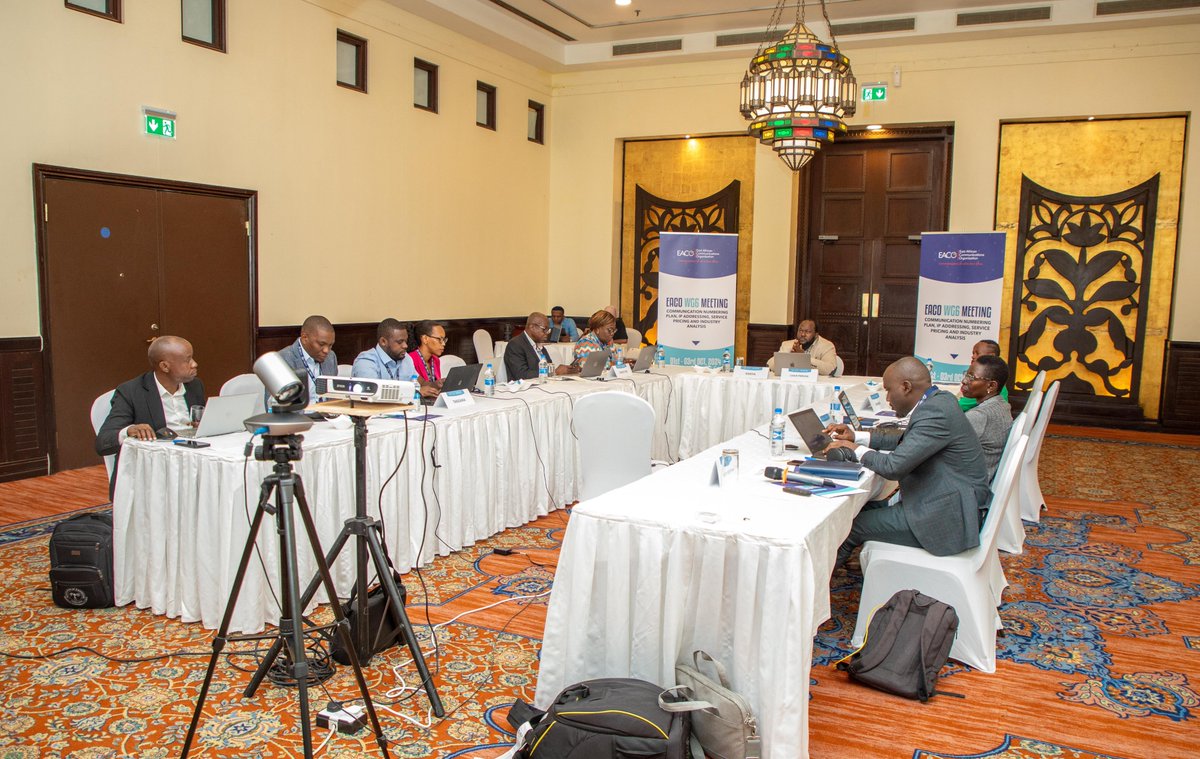 East African Communications Organisation (EACO) (@eacoinfo) on Twitter photo Held the WG6 meeting in Tanzania at the kind host of TCRA. Deliberated on the progress so far made in the implemenetation of the Working Group activities as per Strategic plan. <a href="/RURA_RWANDA/">Rwanda Utilities Regulatory Authority - RURA</a> <a href="/UCC_Official/">UCC</a> <a href="/OfficielArptc/">ARPTC Officiel</a> <a href="/NCA_SSD/">National Communication Authority - NCA</a> <a href="/CA_Kenya/">Communications Authority of Kenya (CA)</a> <a href="/ARCTBDI/">ARCT BURUNDI</a> <a href="/SomaliaNCA/">NCA Somalia</a> Held the WG6 meeting in Tanzania at the kind host of TCRA. Deliberated on the progress so far made in the implemenetation of the Working Group activities as per Strategic plan. <a href="/RURA_RWANDA/">Rwanda Utilities Regulatory Authority - RURA</a> <a href="/UCC_Official/">UCC</a> <a href="/OfficielArptc/">ARPTC Officiel</a> <a href="/NCA_SSD/">National Communication Authority - NCA</a> <a href="/CA_Kenya/">Communications Authority of Kenya (CA)</a> <a href="/ARCTBDI/">ARCT BURUNDI</a> <a href="/SomaliaNCA/">NCA Somalia</a>
