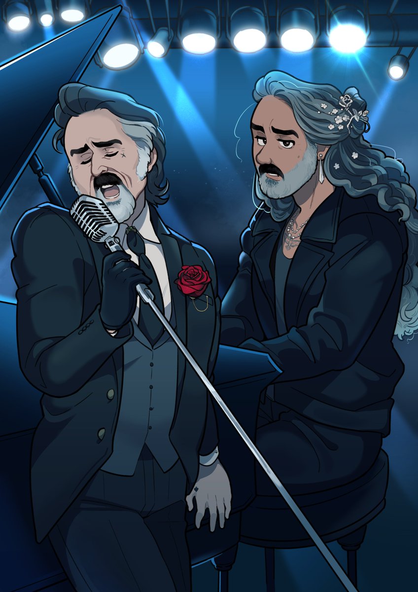 here's the art i did for <a href="/edizzyzine/">Inventing Love</a> 🌹