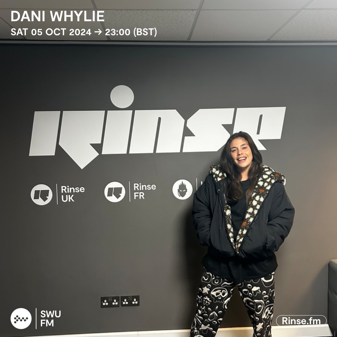 Live it's: Dani Whylie

A varied selection of textured sounds that have soundtracked their last month.

Rinse.FM 103.7FM &amp; DAB #SWUFM