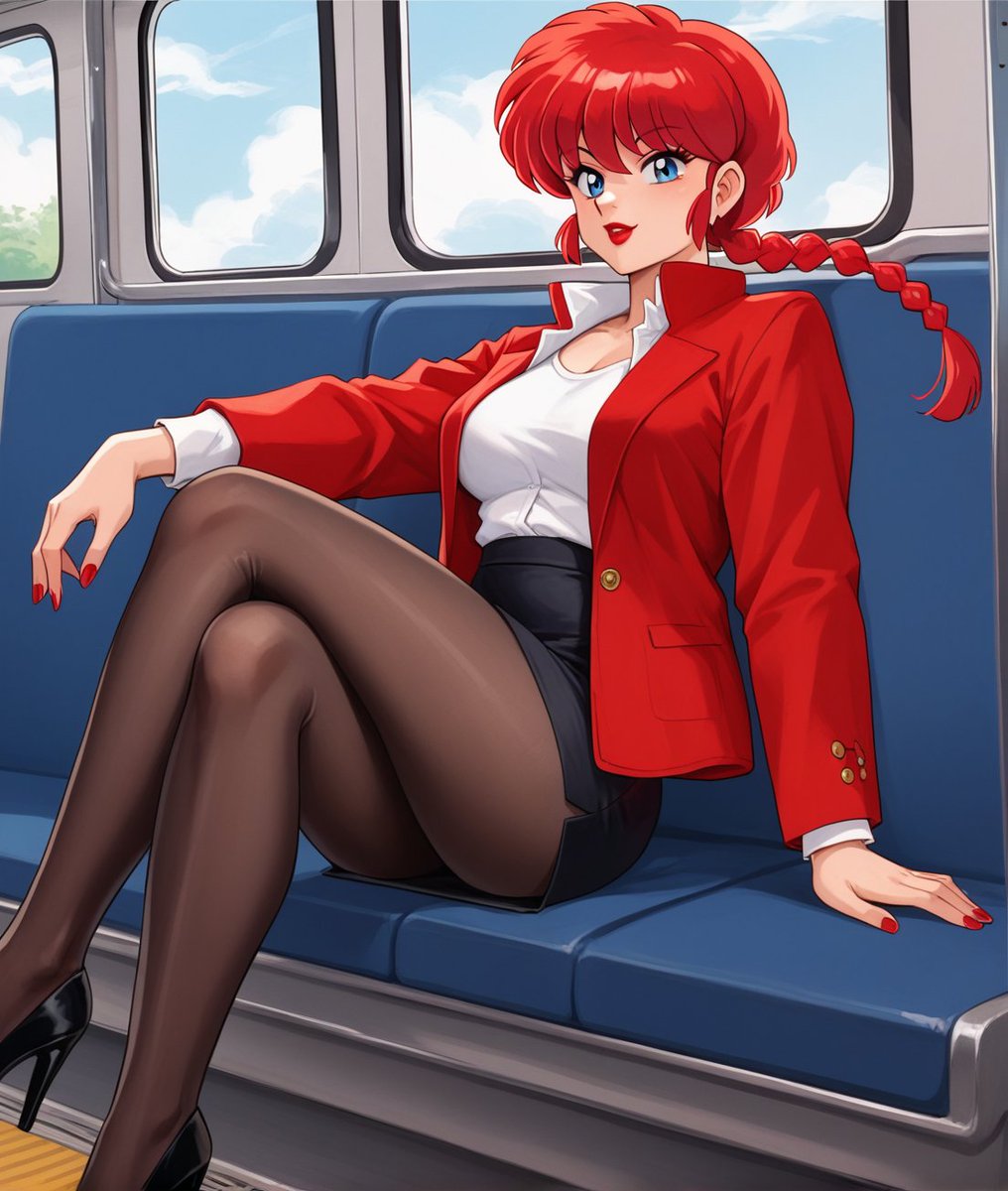 Hoyo_476's tweet photo. Ranma is going to her first job interview. Let's wish her luck!
#ranma #anime #らんま #らんまアニメ https://t.co/KWgmFh3uCT