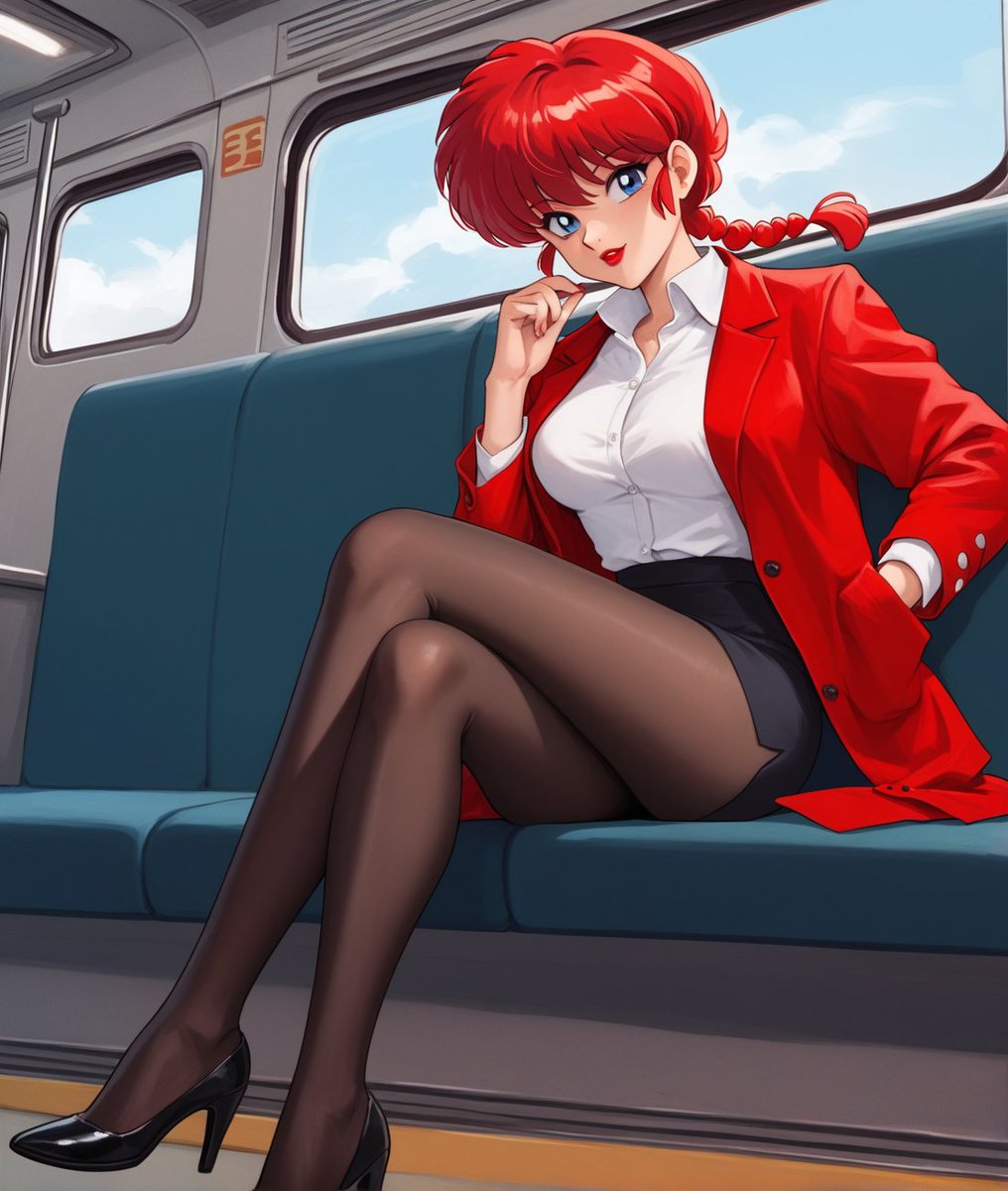 Hoyo_476's tweet photo. Ranma is going to her first job interview. Let's wish her luck!
#ranma #anime #らんま #らんまアニメ https://t.co/KWgmFh3uCT