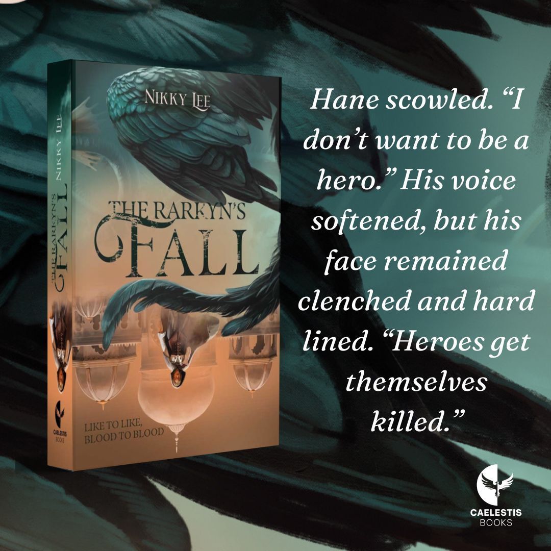 NikkyMLee's tweet image. #QuotesWithoutContext: Hane scowled. “I don’t want to be a hero.” His voice softened, but his face remained clenched and hard lined. “Heroes get themselves killed.” 

Pre-order link 👉 buff.ly/4gaiPMj 

#12DaysToTheFall #TheRarkyn's Fall