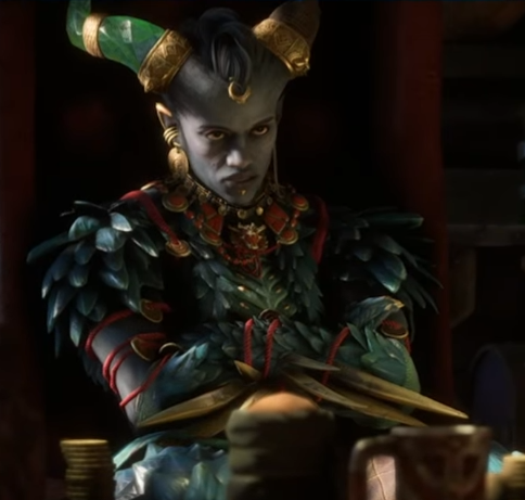 RivvyP's tweet photo. I know I don't really use Twitter anymore but THIS QUNARI FUCKER. 

Taash when this game comes out... im.cominh for you. https://t.co/JN41b9VXDu