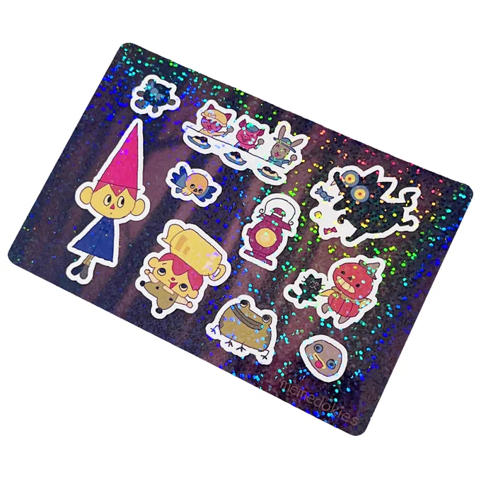 this design is now a year old, it's available on my shop for the first time without being sticker club/patreon exclusive~  