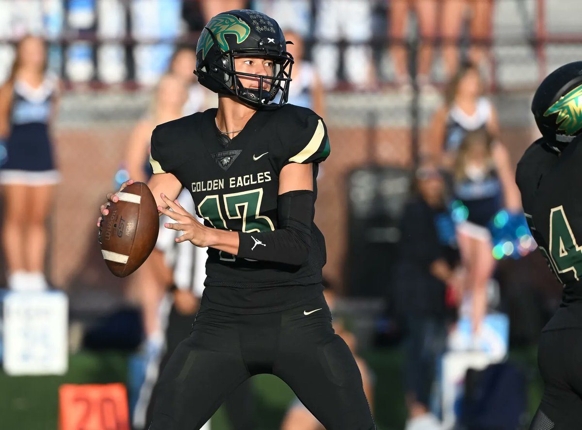Jenkins Elite (@jenkins_elite) on Twitter photo ⭐️JENKINS ELITE SPOTLIGHT⭐️
📍Denver, CO QB Academy
Class of 2025 Jenkins Elite QB <a href="/austynqb13/">Austyn Modrzewski</a> already has 1,398 yards and 26 touchdowns this season.
His MVHS team is 5-0 and faces 5-0 Valor Christian tomorrow night! ⭐️JENKINS ELITE SPOTLIGHT⭐️
📍Denver, CO QB Academy
Class of 2025 Jenkins Elite QB <a href="/austynqb13/">Austyn Modrzewski</a> already has 1,398 yards and 26 touchdowns this season.
His MVHS team is 5-0 and faces 5-0 Valor Christian tomorrow night!