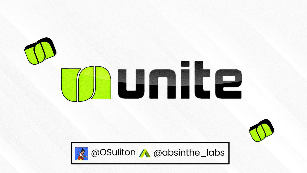 JolexCreativity's tweet photo. My Second Web 3 designs for @uniteio and @absinthe_labs I decided to come up with something very simple.
Collaborated with @OSuliton And we came 4th
#Web3 #web3designs #Designers #Thread #threadcontest #threadors #GraphicDesigner #DesignInspiration #designs #uiuxdesign https://t.co/n8q6tKFkA5