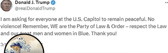 echoreflection's tweet photo. @larryjones typical #demoncrap, I mean #Democrat #delusion . "they" have been saying DT was going to be "in prison" even before he won the 2020 election, and continued to say it every year afterward, and then tried to blame him for J6 and a ton of stuff afterward. #sad, #pathetic https://t.co/KcDRsujZrF