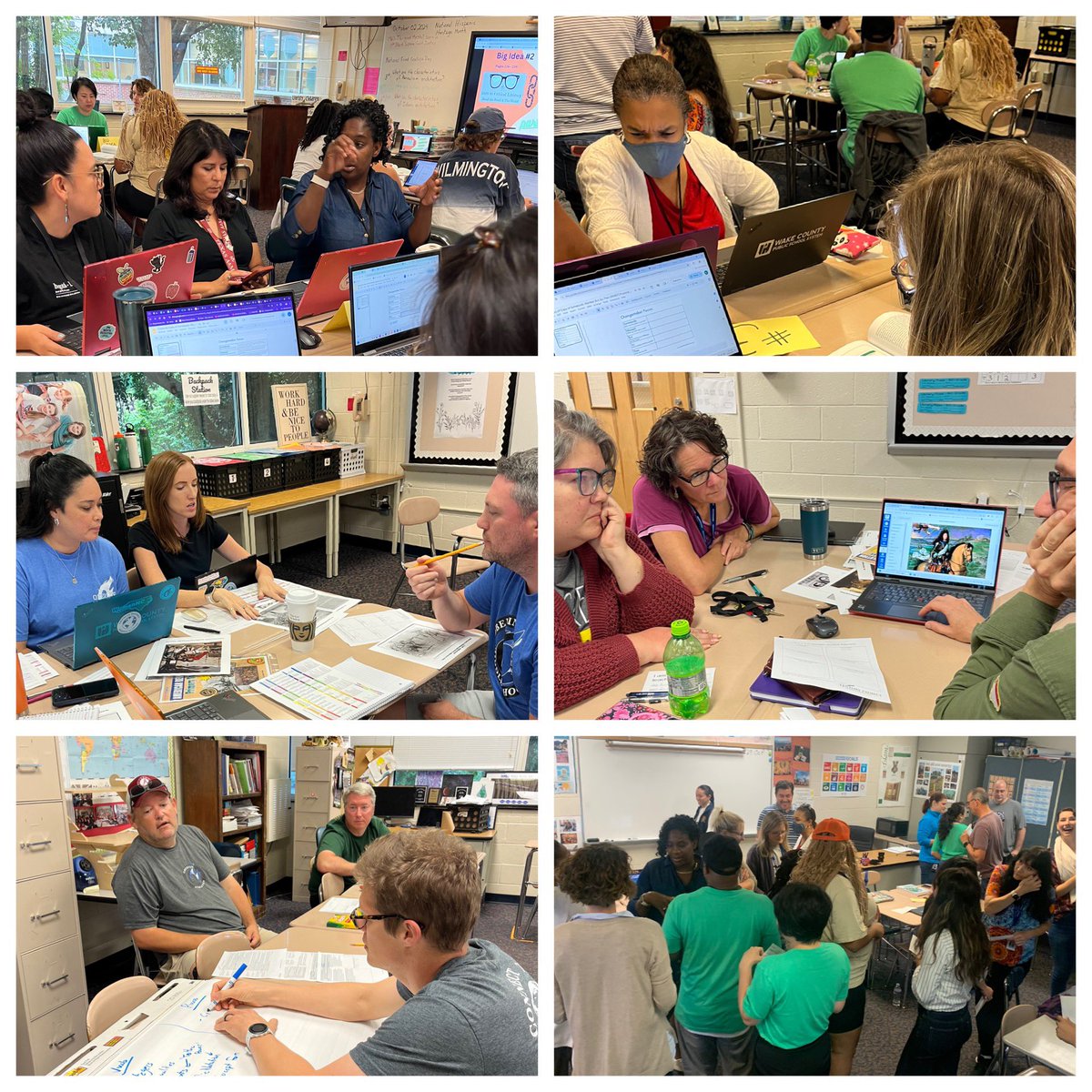 A great morning of professional  learning in our departments today! Teams continue the work they outlined last spring in alignment with our SIP goals. #OberlinALLin <a href="/CentralWCPSS/">Central Area</a> <a href="/Global_WCPSS/">Global</a> <a href="/wcpssmagnets/">WCPSS Office of Magnet Schools (Choice Schools)</a> <a href="/LeversHelen/">Helen Levers</a> @AP_SChew <a href="/kerritraynor/">Kerri Traynor</a> <a href="/briana_pelton/">Briana Pelton</a>