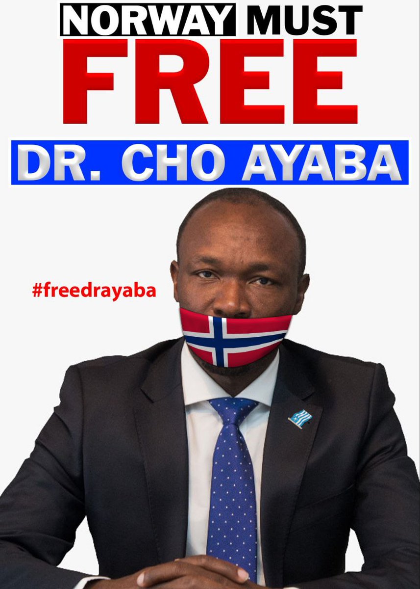 DssAgovc's tweet photo. Dr. Cho Ayaba leads #Ambazonia in its fight for freedom, not crimes against humanity. The real criminals are #TerroristGenocidalCameroun forces. Ambazonia stands with him &amp; will not be silenced @MortenEngesbak @Kripos_NCIS @vgnett @NRKno @NorwayMFA @CanadaFP @UN_HRC @StateDept https://t.co/cx3q2YRUl4