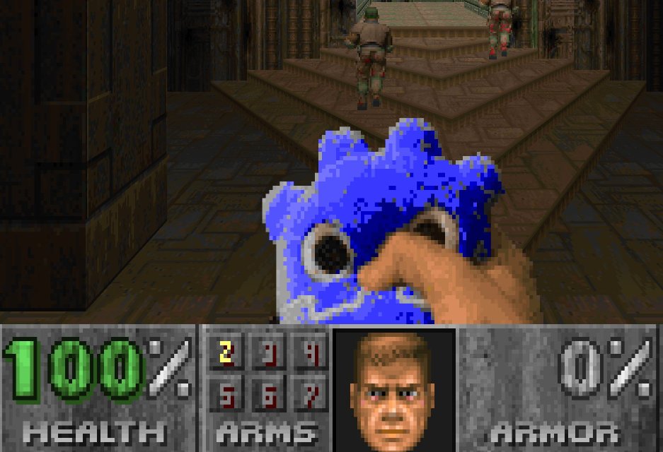 SteinMakesGames's tweet photo. #Godot + #Doom = #Godoom https://t.co/0Hlq1p1tqG