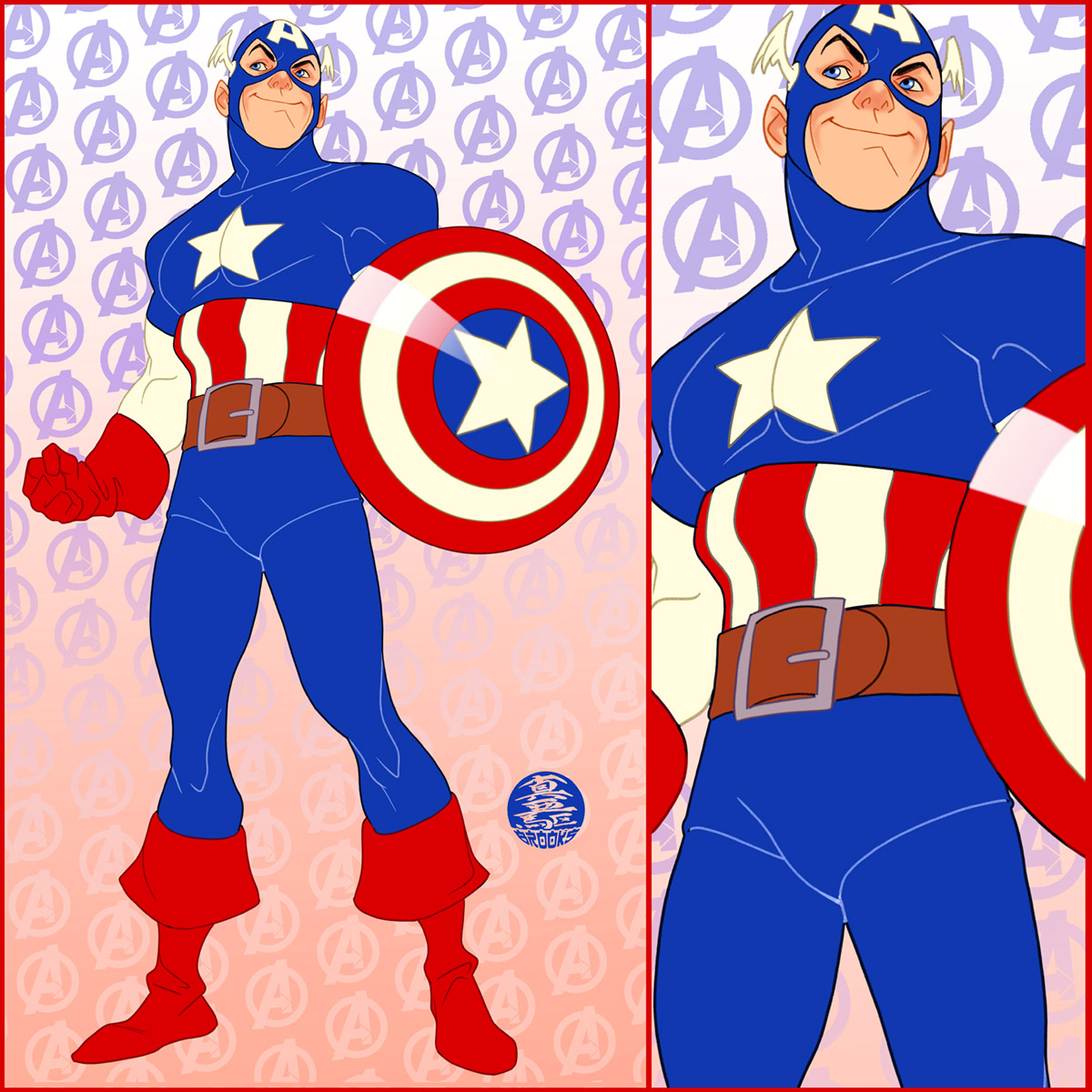 D'fied Avengers day 4- The man that started it all. The first Avenger- Captain America! I always end the week big so Who's next?