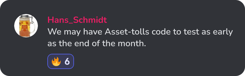 Exciting times for Evrmore development!