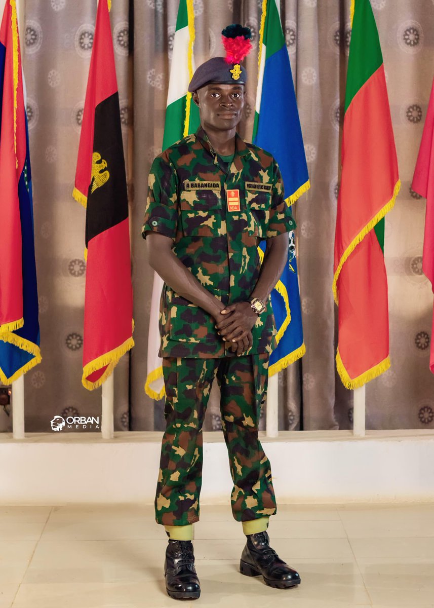 _TISOSA's tweet photo. TISOSA proudly congratulates Babangida Abdulhakam on his commission as a Lieutenant in the Nigerian Army! As the Battalion Senior Under Officer (BSUO) for the Nigerian Army Direct Short Service Course 28. Babangida has demonstrated exceptional leadership and dedication to service https://t.co/NHSBZN2eLM