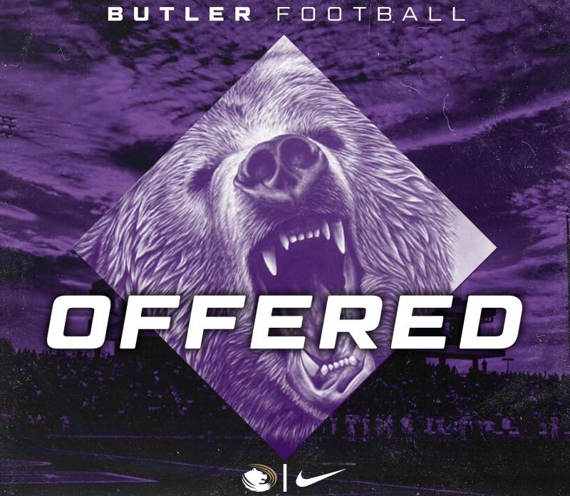 After a great conversation with <a href="/RobMessinger/">Rob Messinger</a>, I am blessed to receive an offer to Butler Community College!💜🤍