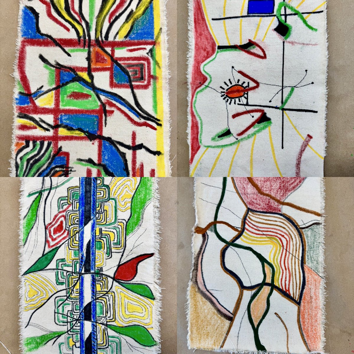 MsSarahCraig's tweet image. Colourful and unique map creations by the @CISOntario Visual Arts Educators @mcacgallery #cisopd 🎨