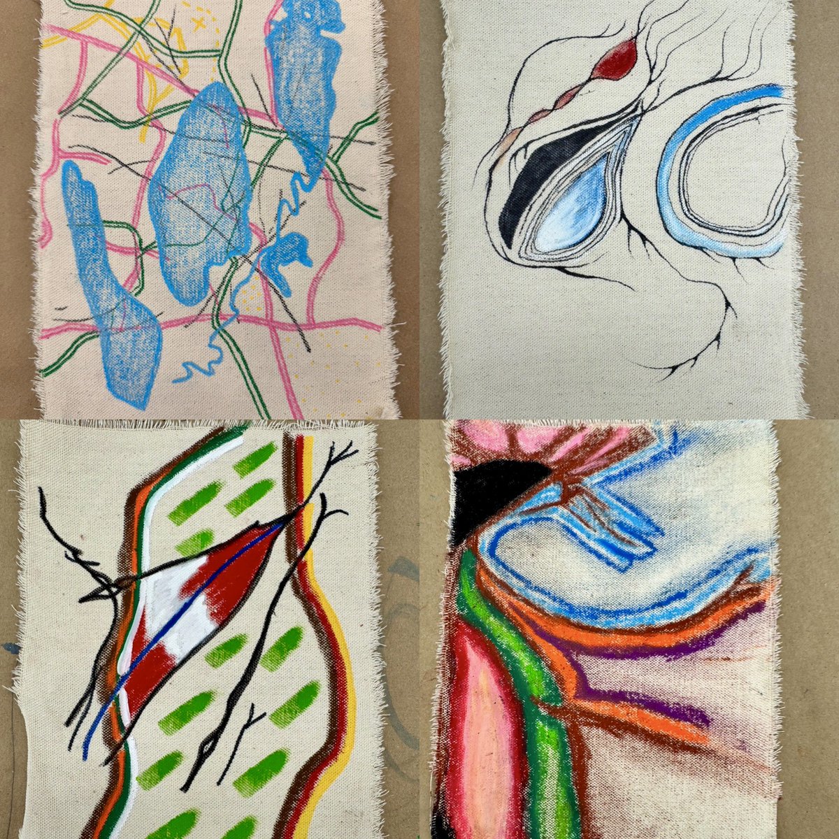 MsSarahCraig's tweet image. Colourful and unique map creations by the @CISOntario Visual Arts Educators @mcacgallery #cisopd 🎨