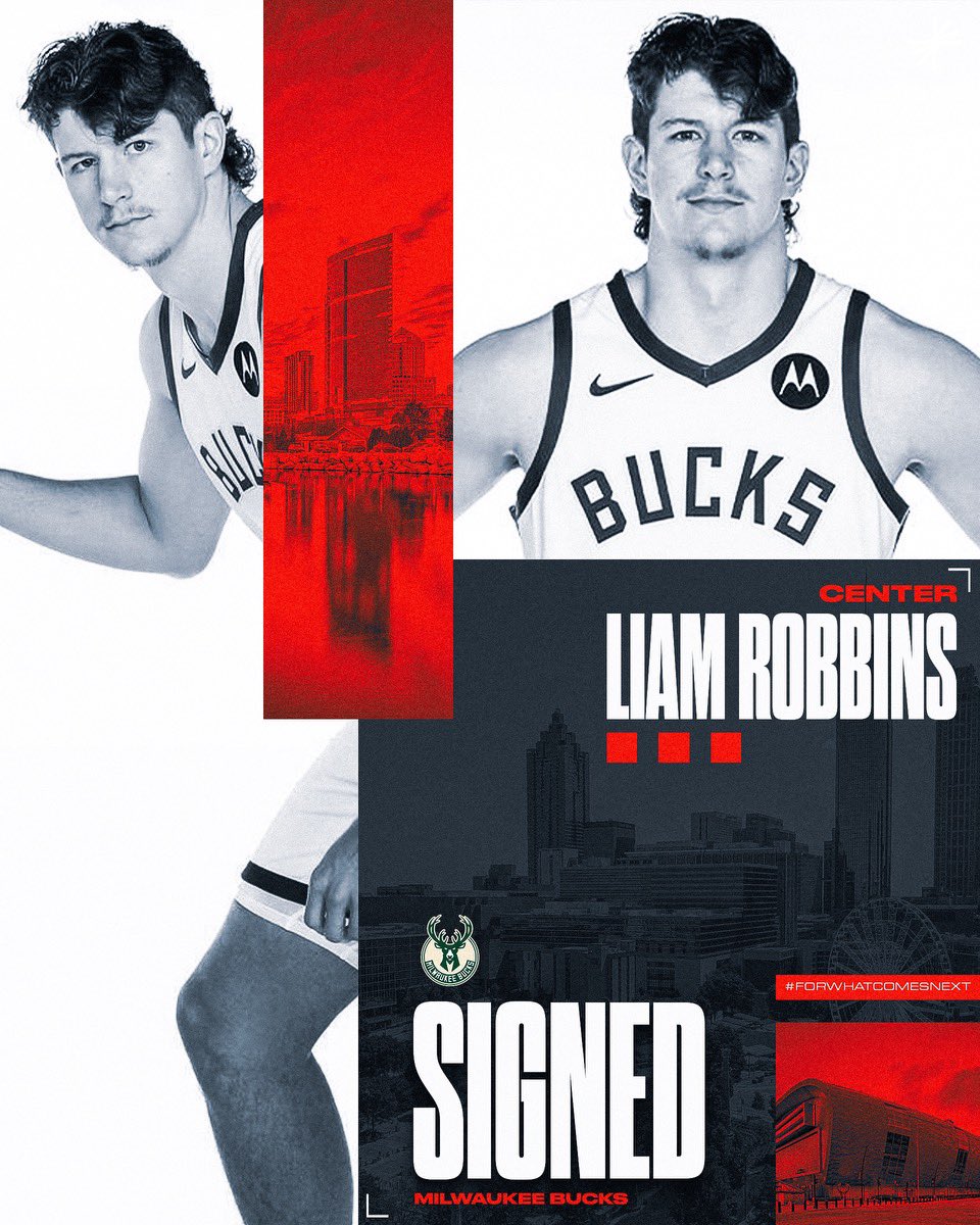 .<a href="/liamrobbins_/">Liam Robbins</a> ✍️ <a href="/Bucks/">Milwaukee Bucks</a> 🟢⚪️

#ForWhatComesNext #FearTheDeer