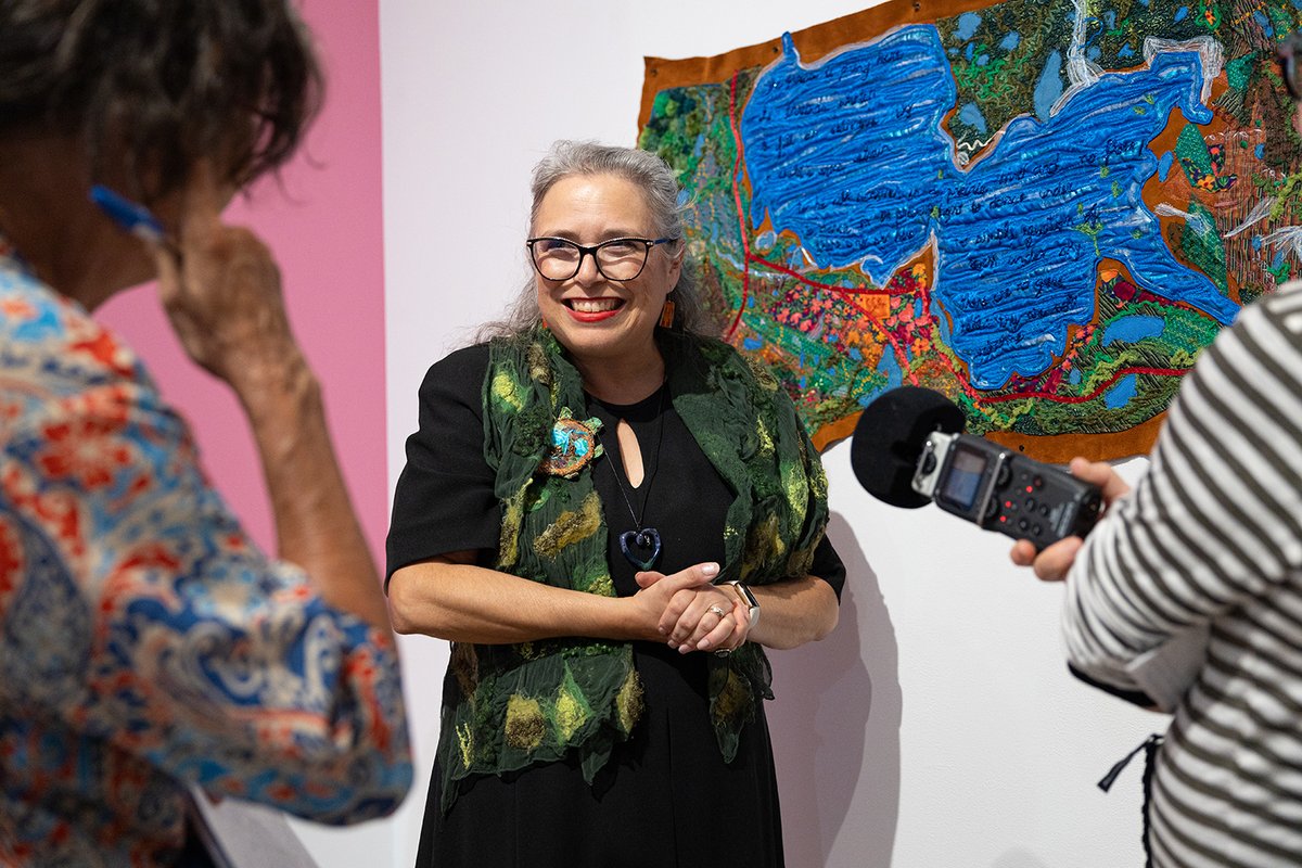 BACAbiennale's tweet photo. Du 19 septembre 2024 au 2 février 2025  
Récits de la création du monde Exposition-bilan  
Musée régional de Rimouski (QC)  

#HeatherShillinglaw #BACAbiennale https://t.co/vPniaYjT7b
