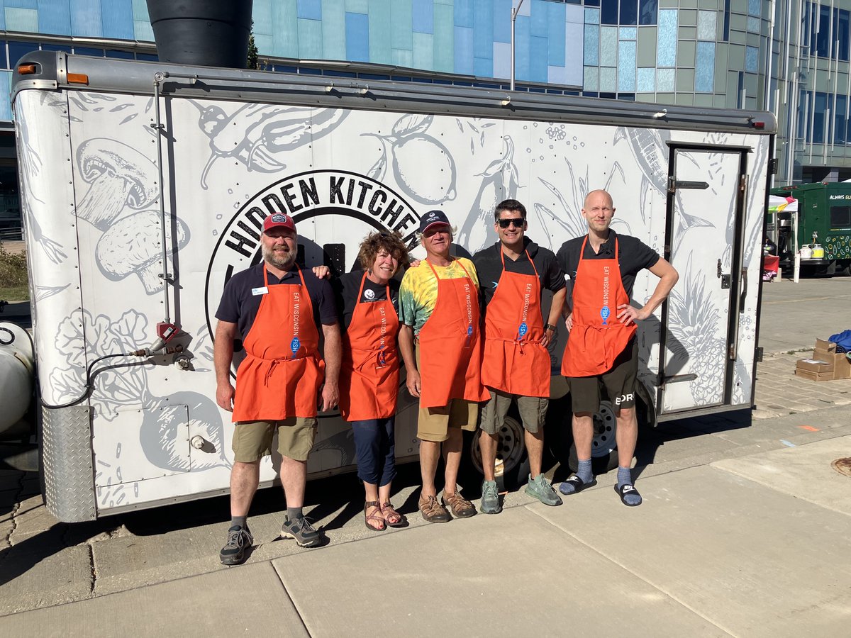 So fun! Thanks <a href="/HarborDistrict/">Harbor District</a> and Hidden Kitchen MKE for Harbor Fest MKE/Sturgeon Fest last weekend. 100# of lake whitefish never tasted so good. <a href="/UWiscSeaGrant/">Wisconsin Sea Grant</a>