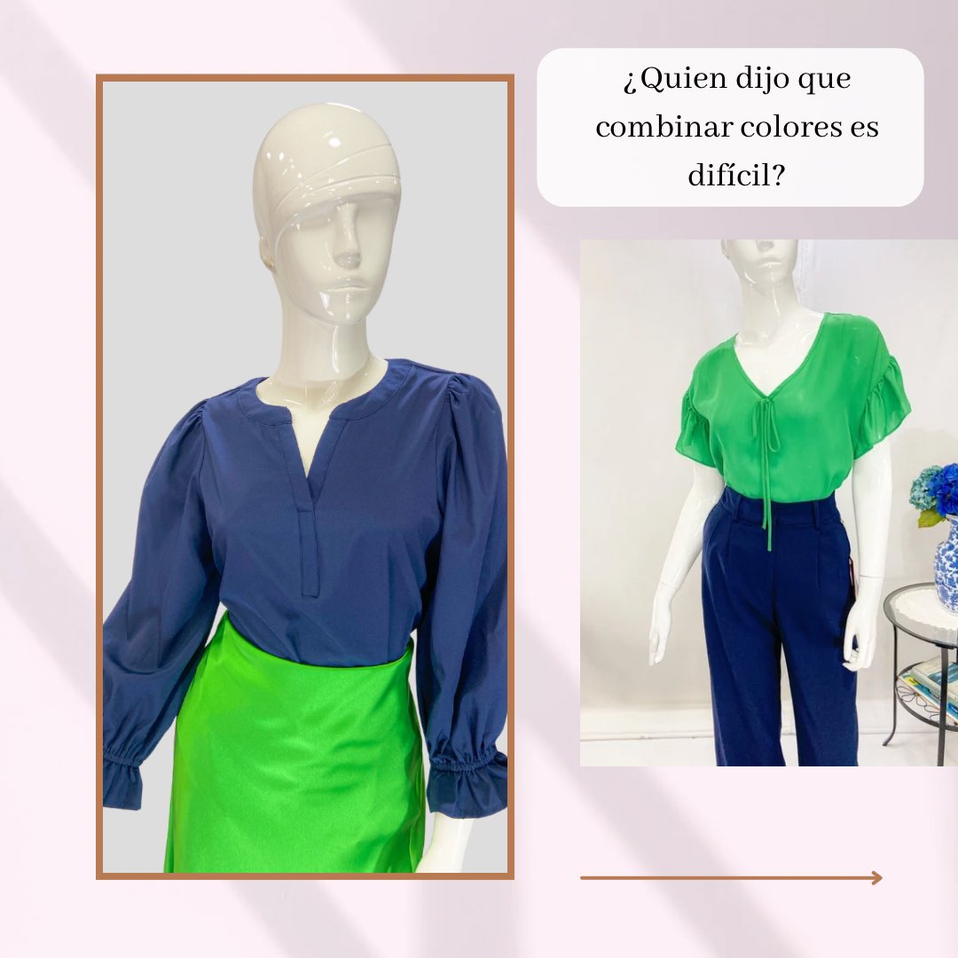 TIENDAANAV's tweet image. “Los colores tienen un poder especial en nuestra energía y confianza. Hoy, descubre cómo los colores que eliges para tu vestuario pueden cambiar tu estado de ánimo. ¡Dale un giro a tu look y siéntete imparable! 💥 #EmpodérateConColores #ModaQueInspira”