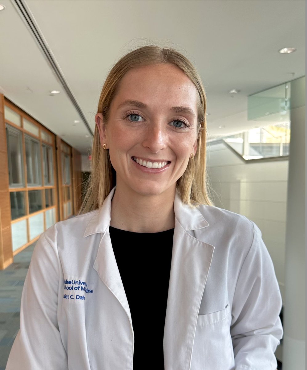 🥳🥳 Congrats to MS4 <a href="/julietcdalton/">Juliet Dalton</a> <a href="/DukeMedSchool/">Duke University School of Medicine</a>  on her recent publication in <a href="/AnnSurgOncol/">Annals of Surgical Oncology</a>, looking at #sentinelnodebiopsy in older #breastcancer patients with HER2+ disease...might be optional for some?? pubmed.ncbi.nlm.nih.gov/39014162/
Look for her in #GenSurgMatch2025 🤩🤩