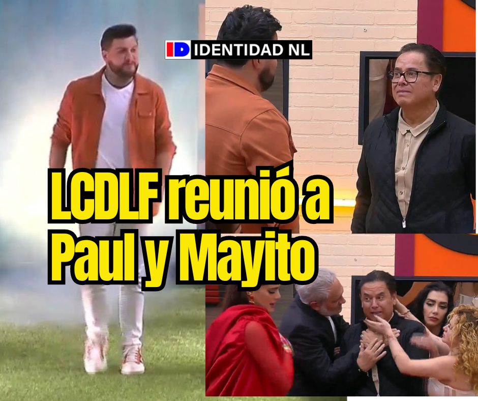 IdentidadNL's tweet photo. 🔥 ¡Momento histórico en #LaCasaDeLosFamosos! 🔥
La noche de eliminación estuvo cargada de emociones cuando Paul Stanley ingresó a la casa y se encontró cara a cara con Mario Bezares.
#RealityShow #Emotivo #Perdón #PacoStanley #FinalLCDLF #Mayito #PaulStanley https://t.co/05veb9xpNC