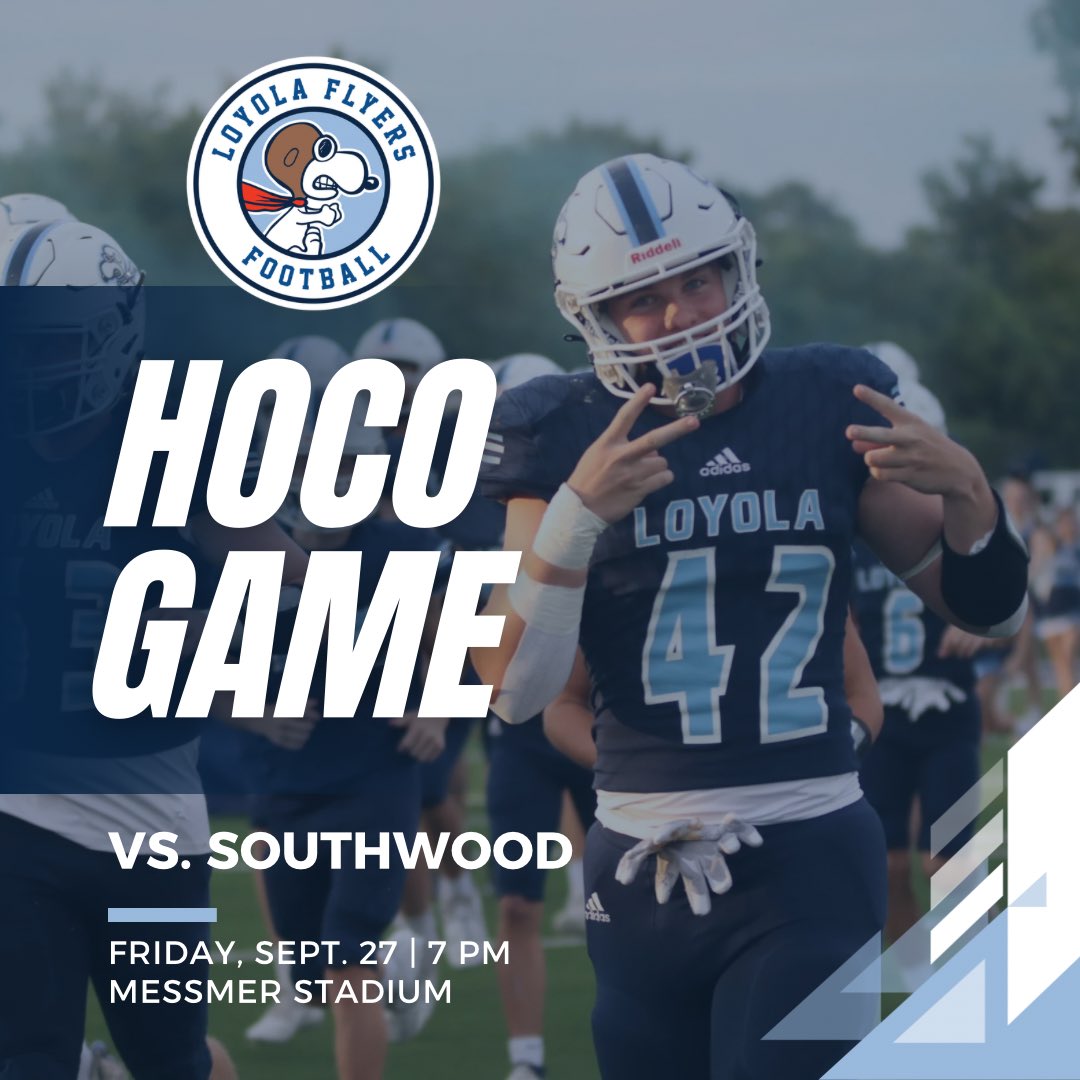 The boys are back in town! Come cheer on Flyer football as they take on Southwood in our Homecoming game tomorrow at 7 pm, at Messmer! Grab your tickets here: gofan.co/event/1575835?… 🏈💙