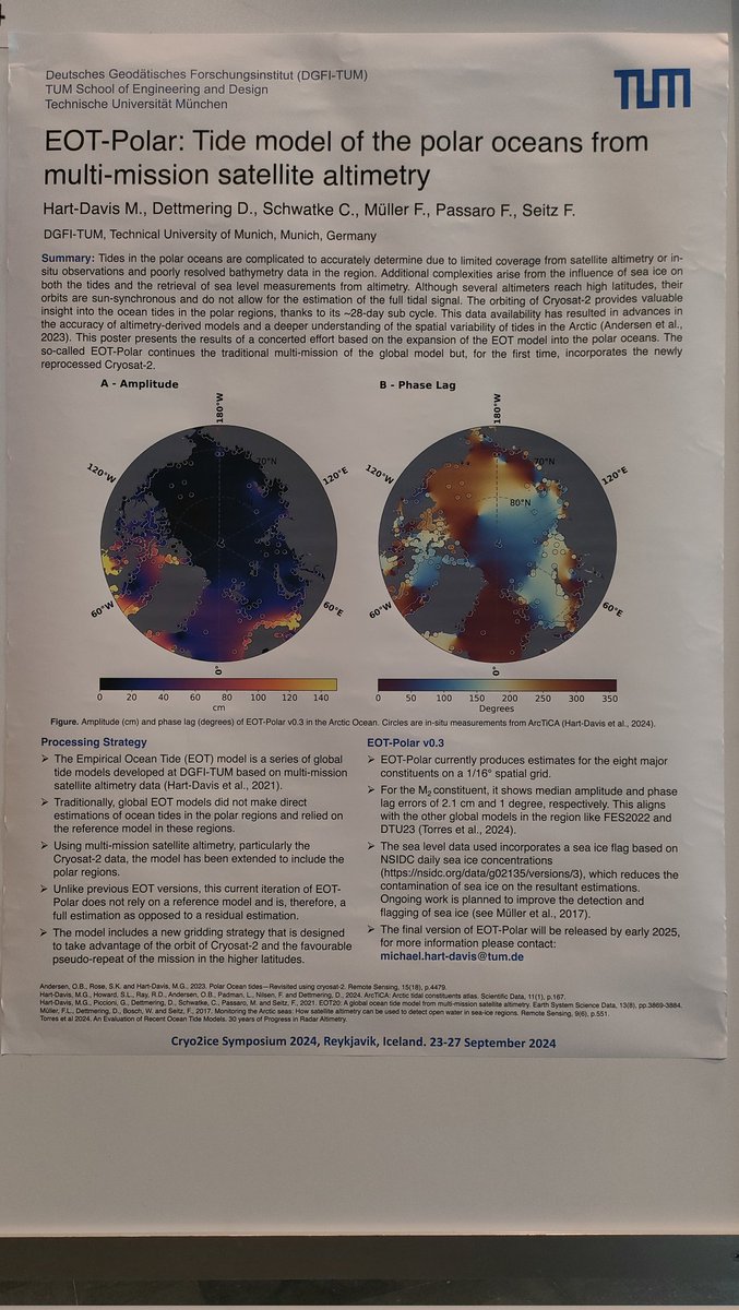 Our colleague <a href="/hartdavismhd/">Michael Hart-Davis</a> is not able to be present for the poster session this evening, but his poster is here at #Cryo2ice!

So check it out and get in touch with him with any questions ;)