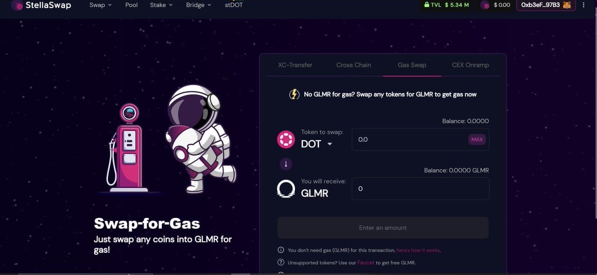 cyrilXBT's tweet image. Want your crypto to do more?

Get into DeFi with @StellaSwap!

Enjoy cross-chain swaps, sky-high APRs, and effortless staking—all powered by the solid @Polkadot network.

Continue reading for more details! ⤵

                             ﹌﹌﹌﹌﹌﹌

Before we start, could I