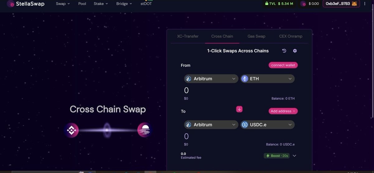 cyrilXBT's tweet image. Want your crypto to do more?

Get into DeFi with @StellaSwap!

Enjoy cross-chain swaps, sky-high APRs, and effortless staking—all powered by the solid @Polkadot network.

Continue reading for more details! ⤵

                             ﹌﹌﹌﹌﹌﹌

Before we start, could I