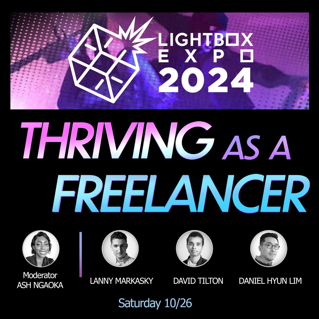 CGMasterAcademy's tweet photo. If you're at Lightbox this year,
Come and, say hi to our instructor Lanny Markasky. 
And learn how to thrive as a freelancer! https://t.co/atMP8BM9zD