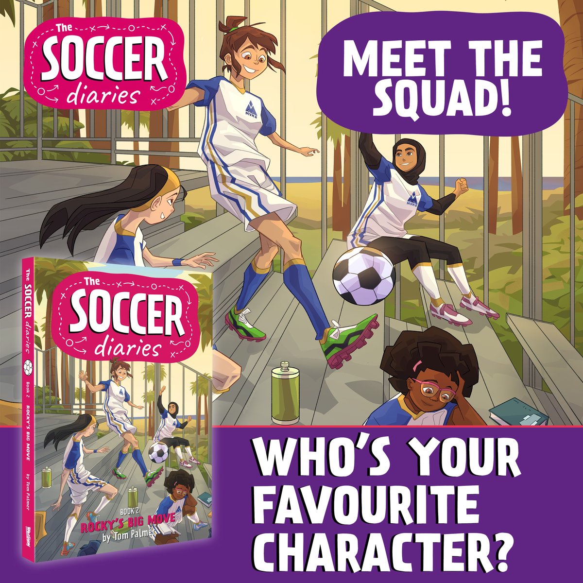 royoftherovers's tweet image. Meet the squad of The Soccer Diaries: Rocky's Big Move! Who's been your favourite character in the series so far?
Explore the series: rebellionpublishing.com/soccer-diaries/ ⚽ 📚