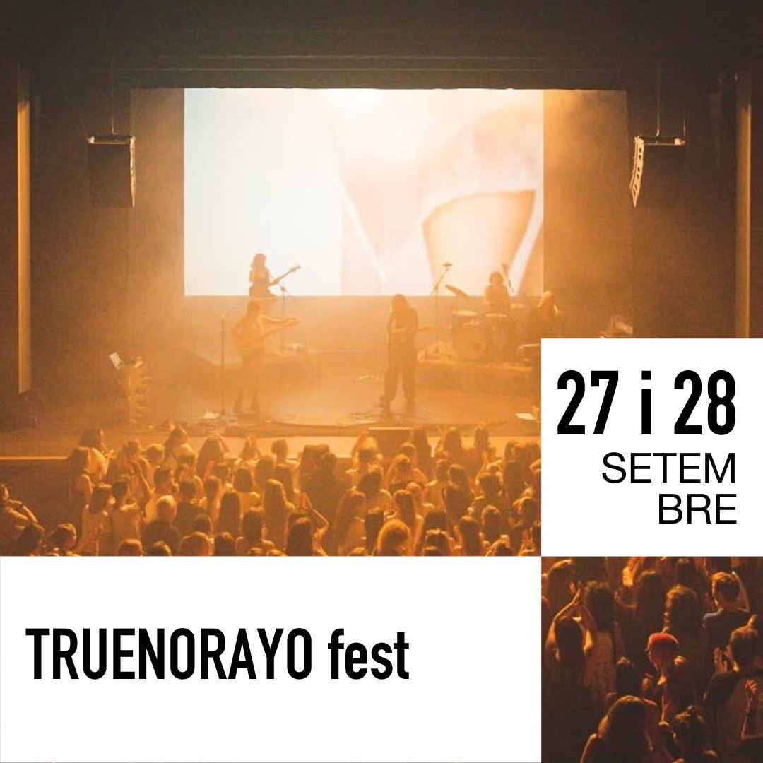 🎶 Mañana comienza el <a href="/truenorayofest/">Truenorayo Fest</a>, el festival de música urbana y cantantes emergentes.

👉 ¡@elbuenhijo_, <a href="/ghouljaboy/">Dante</a>, <a href="/stivijoes/">stivijoes</a>, @rayomcqueer_, <a href="/melenasband/">Melenas</a> y más!

📍<a href="/LaMutant_/">La Mutant</a> 

🗓️ Viernes 27 y sábado 28 de septiembre.

🎟️ Entradas 🔗 i.mtr.cool/akayqorwhc