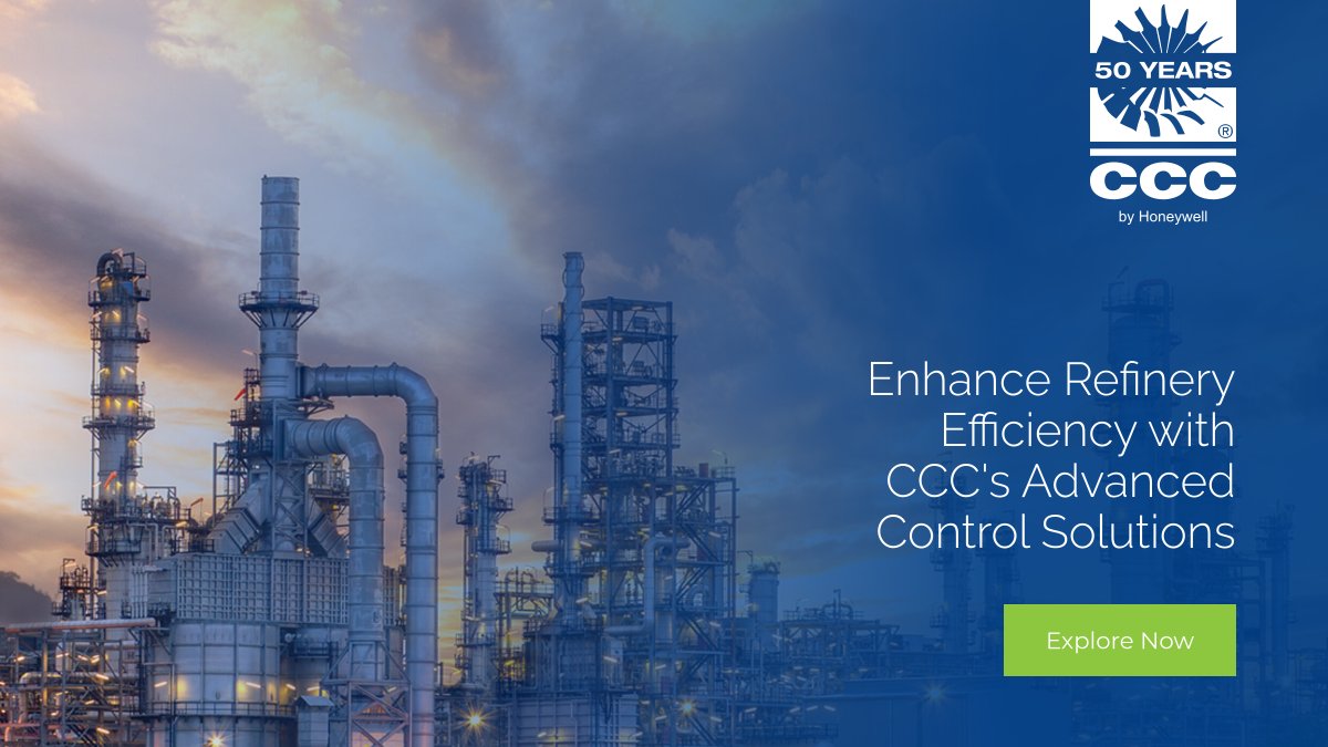 CCCGlobal's tweet image. Unplanned refinery shutdowns can cost over $2M/day. CCC's advanced control solutions help minimize process upsets and quickly stabilize operations. Contact our experts.
hubs.ly/Q02PkvtC0

#CCC #Compressor #turbomachinery #refineries #refining
