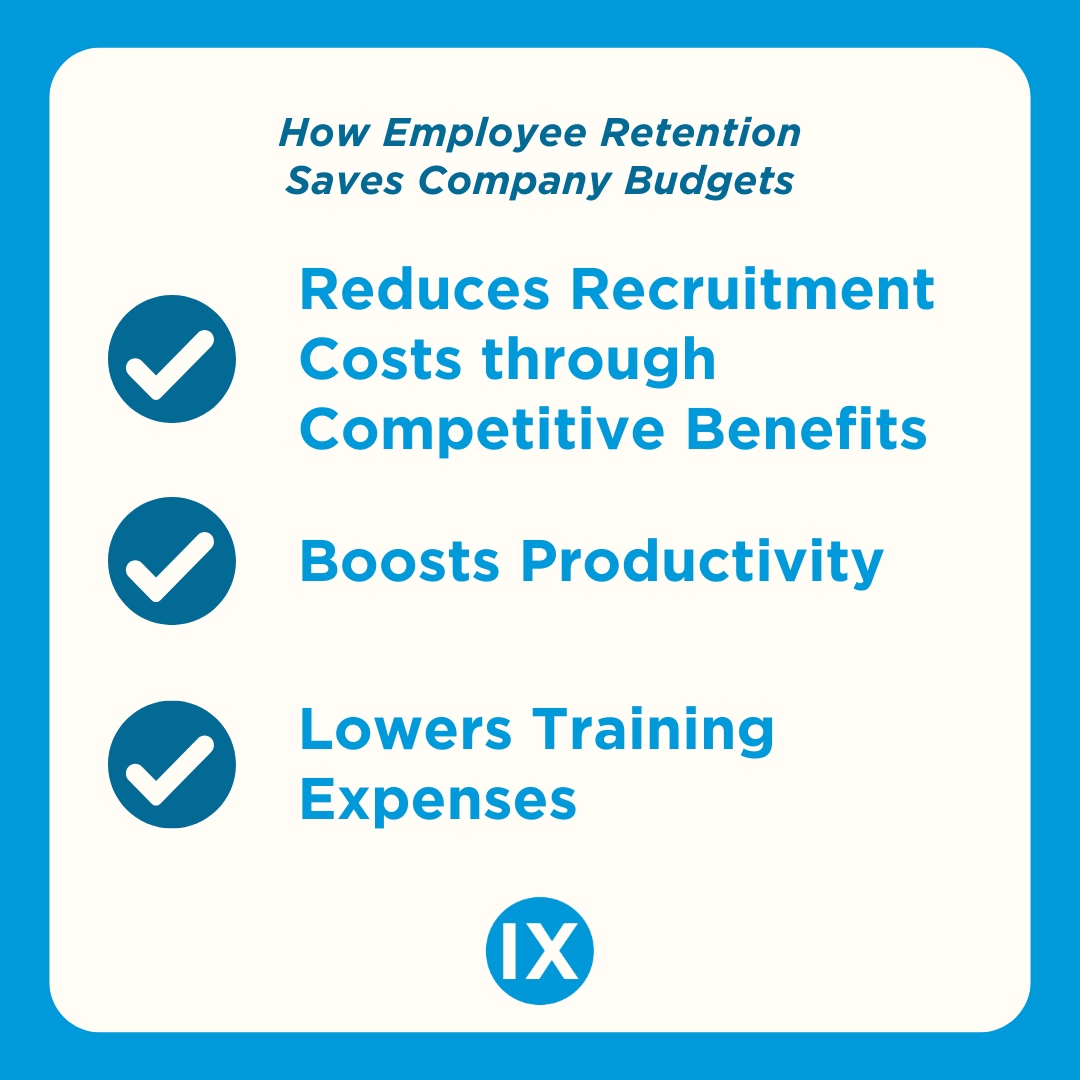 ixshealth's tweet image. Recruiting new talent is costly. Retaining employees saves on recruitment, training, and onboarding costs—while boosting productivity and morale.

Read more here: ixs.bz/5-Ways-Employe… 

#IXSolutions #employeeretention #healthinsurance