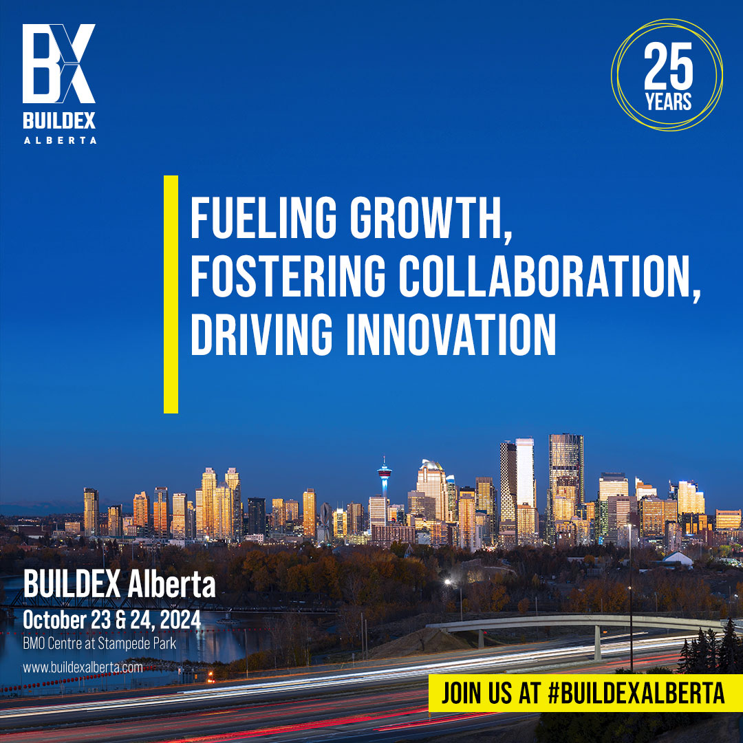 Join us at BUILDEX Alberta 2024! 
Save the date: October 23 &amp; 24, 2024
We’re excited for #BUILDEXAlberta! Visit the tradeshow or join our Executive Director for a session on Sustainable &amp; Resilient Concrete &amp; Masonry. Network, learn from experts, and get ahead in the industry.