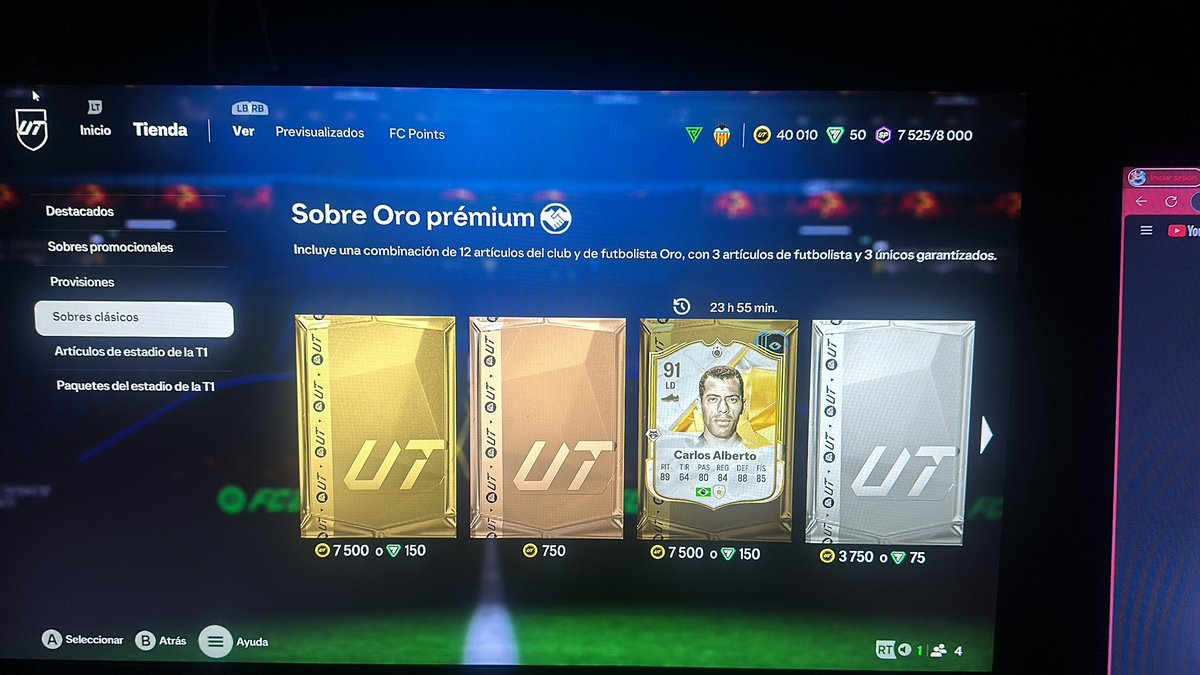 salvetaESP's tweet photo. Cuando el FIFA sabe que eh vuelto… 😂 https://t.co/V6NYha81UB
